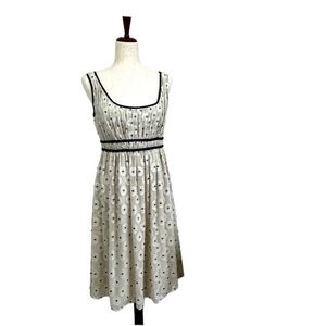 Adrianna Papell Women's Dress Cream Black Grecian Style. Size 8 #218